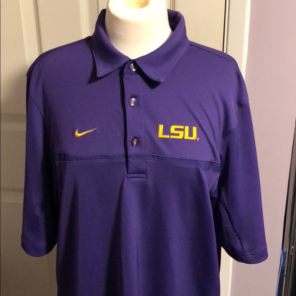 Nike DriFit LSU polo